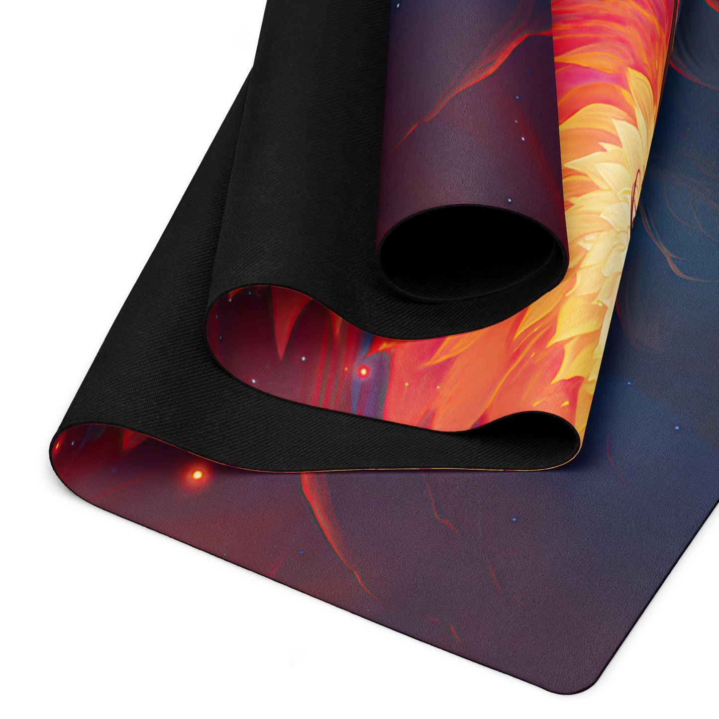 Lotus Goddess Yoga Mat v4 - Horizontal