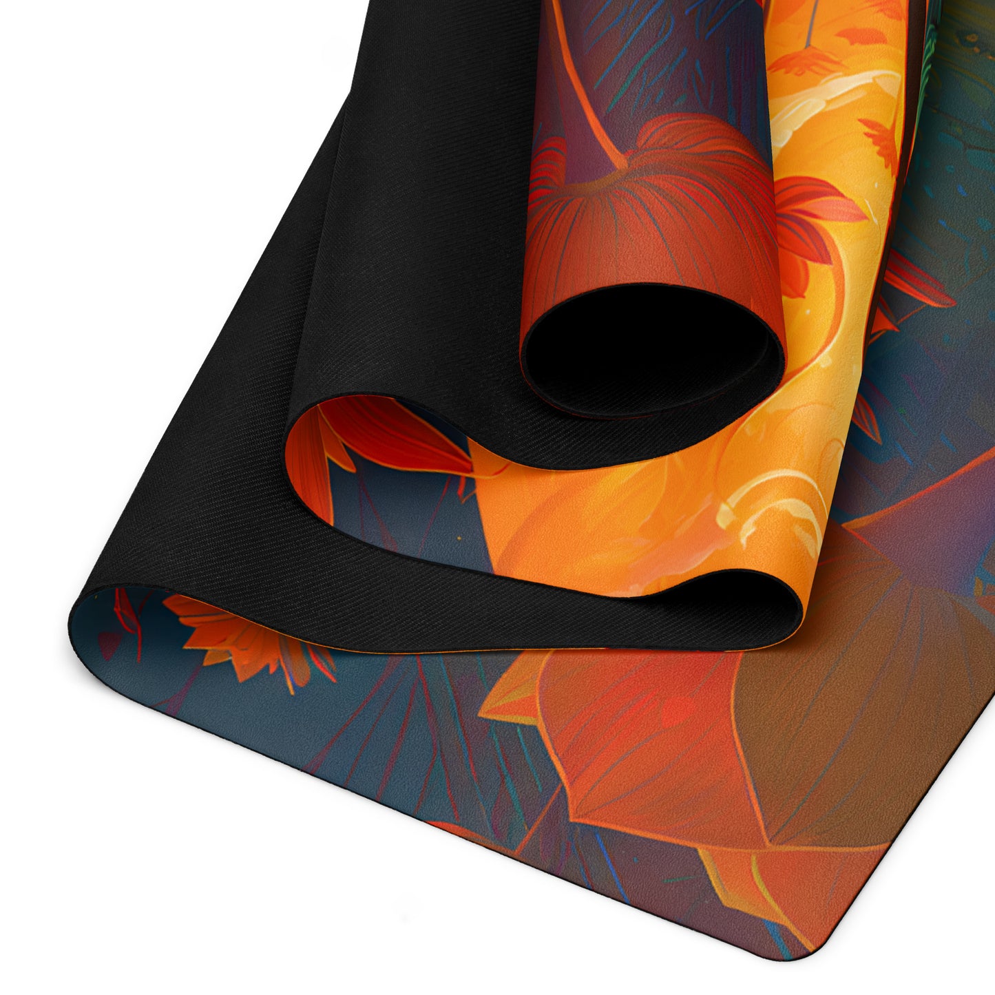 Lotus Goddess Yoga Mat v3 - Horizontal