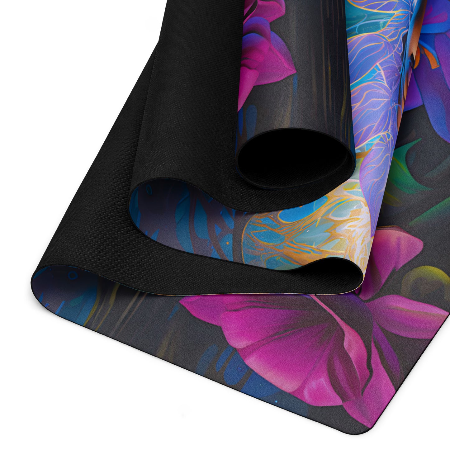 Lotus Goddess Yoga Mat v2 - Horizontal