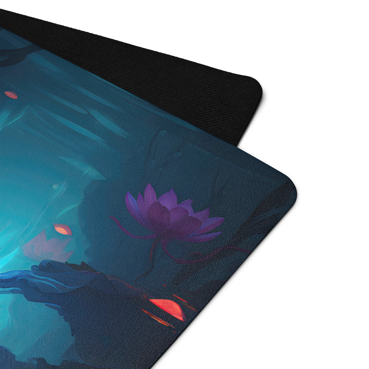 Lotus Flowers Yoga Mat v2 - Vertical